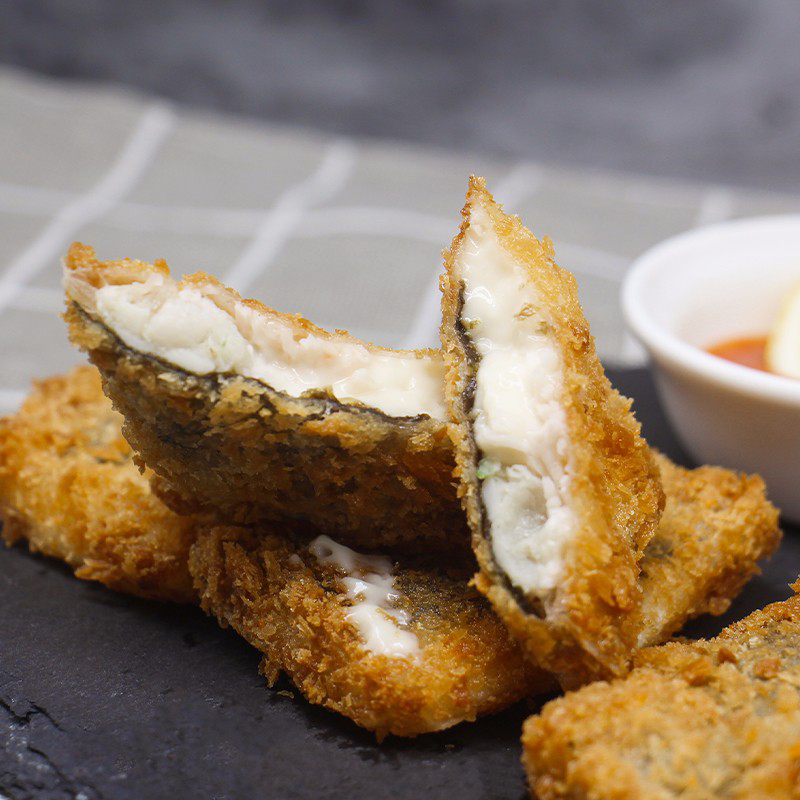 东山岛特产新鲜蟹饼汉堡肉饼芝士蟹排10片装250g其它