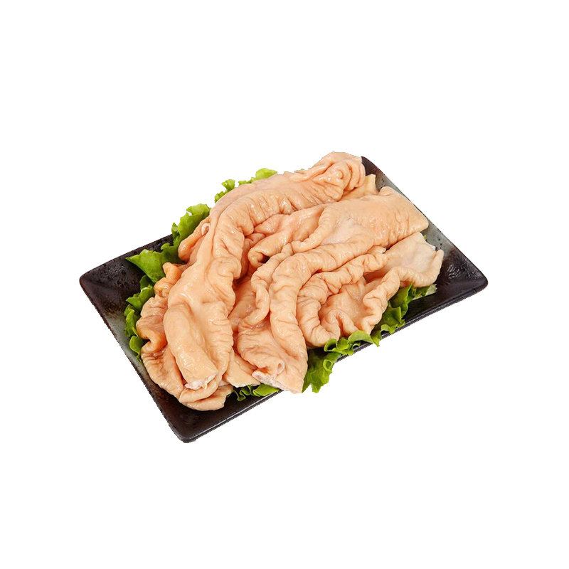 大肠新鲜猪肠冷冻半成品肥肠头非全熟去油免洗卤生猪肉