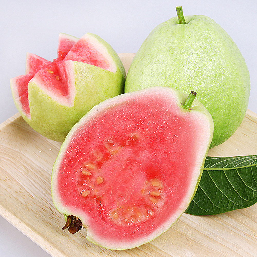 福建红心芭乐新鲜应季水果番石榴当季巴乐潘石榴芭乐