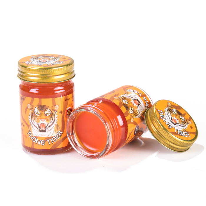 老虎泰国tiger虎牌颈膏膏肩金虎正品thong金老虎皮肤消毒护理消