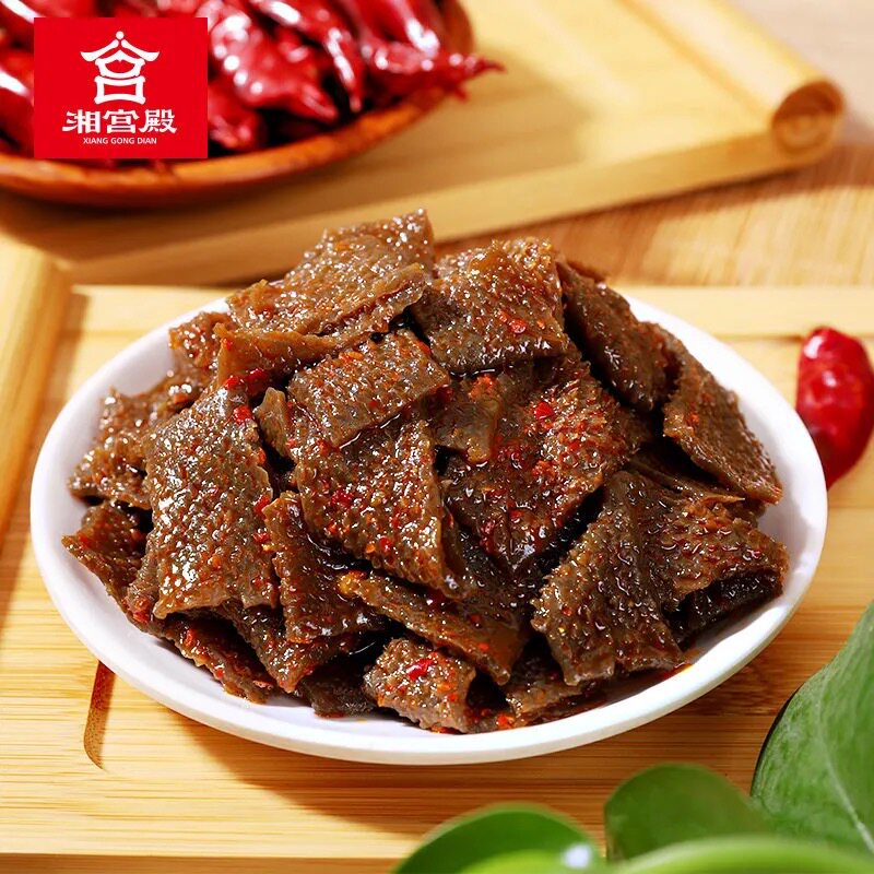 宫殿素牛魔芋火锅网红素毛麻辣香辣辣味休闲素肉