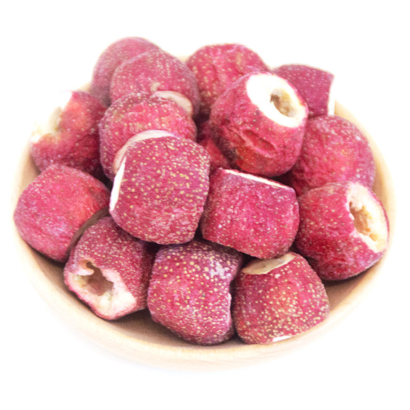 山楂冻干500g脆整颗空心去籽泡水茶山健康无添加山楂类制品