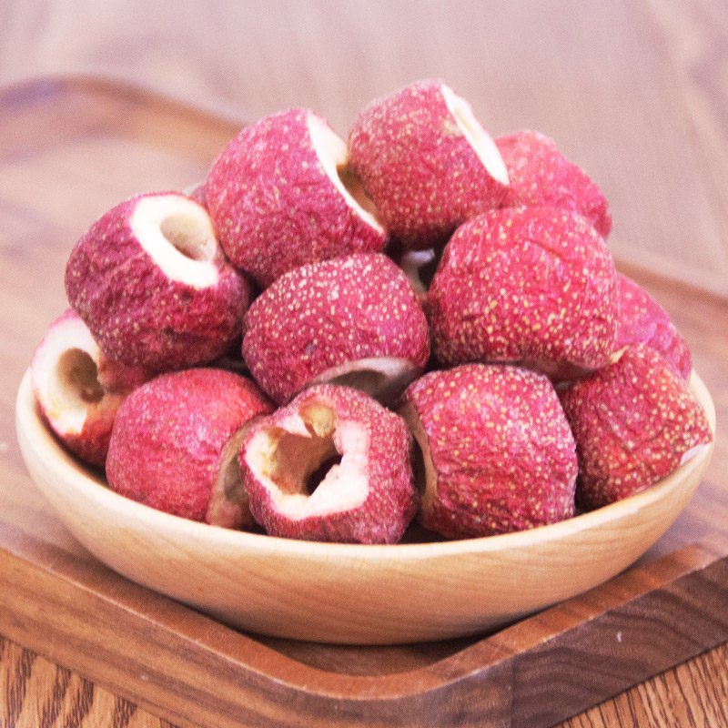 山楂冻干500g脆整颗空心去籽泡水茶山健康无添加山楂类制品