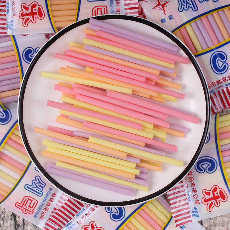 cc吸管糖果棒棒糖小时候8090怀旧零食小卖部老式糖果