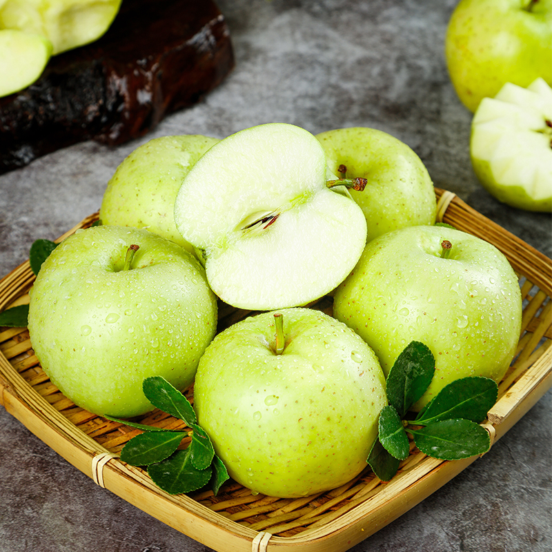 雀斑美人王林苹果正宗新鲜日本引种水果青森苹果整箱礼盒装