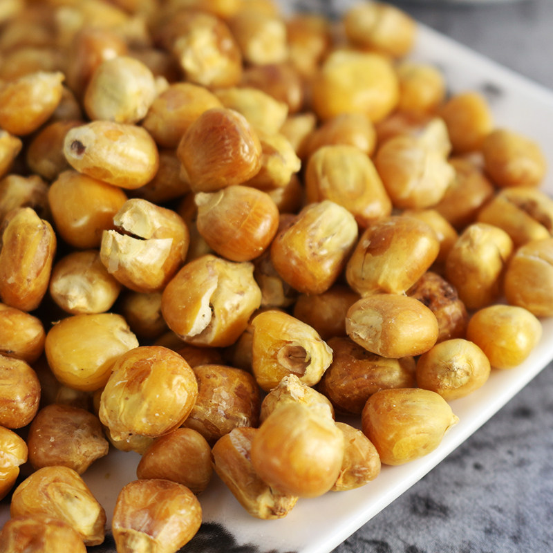 玉米黄金小吃零食东北炒制手工哑巴金豆黄金豆玉米