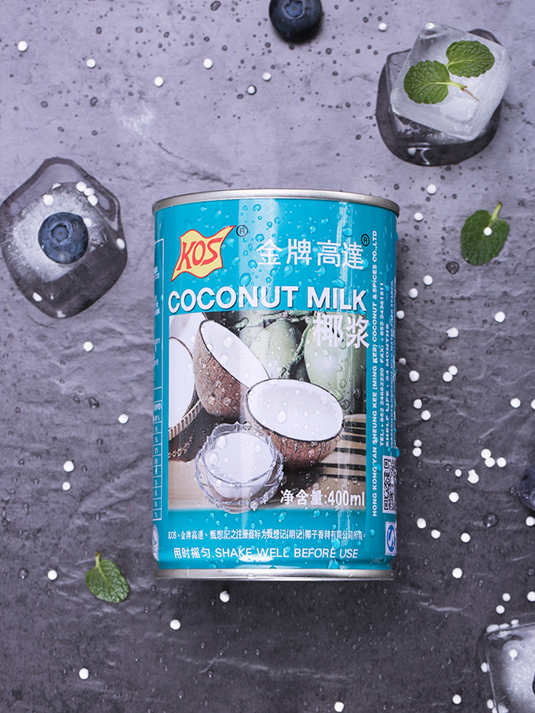 金牌高达椰浆400mlkos椰奶奶冻椰汁凉粉西米其他