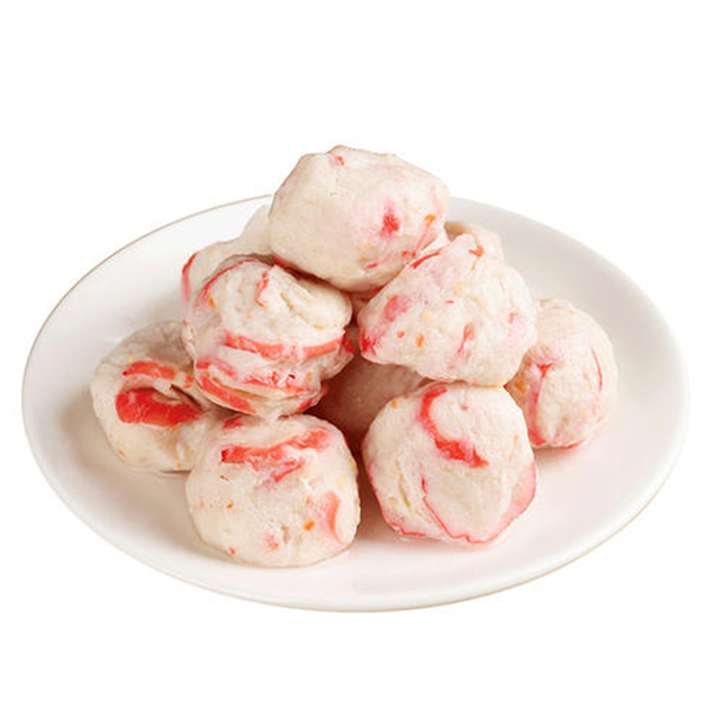 安井龙虾味球240g速冻丸子海鲜虾丸豆捞关东鱼丸