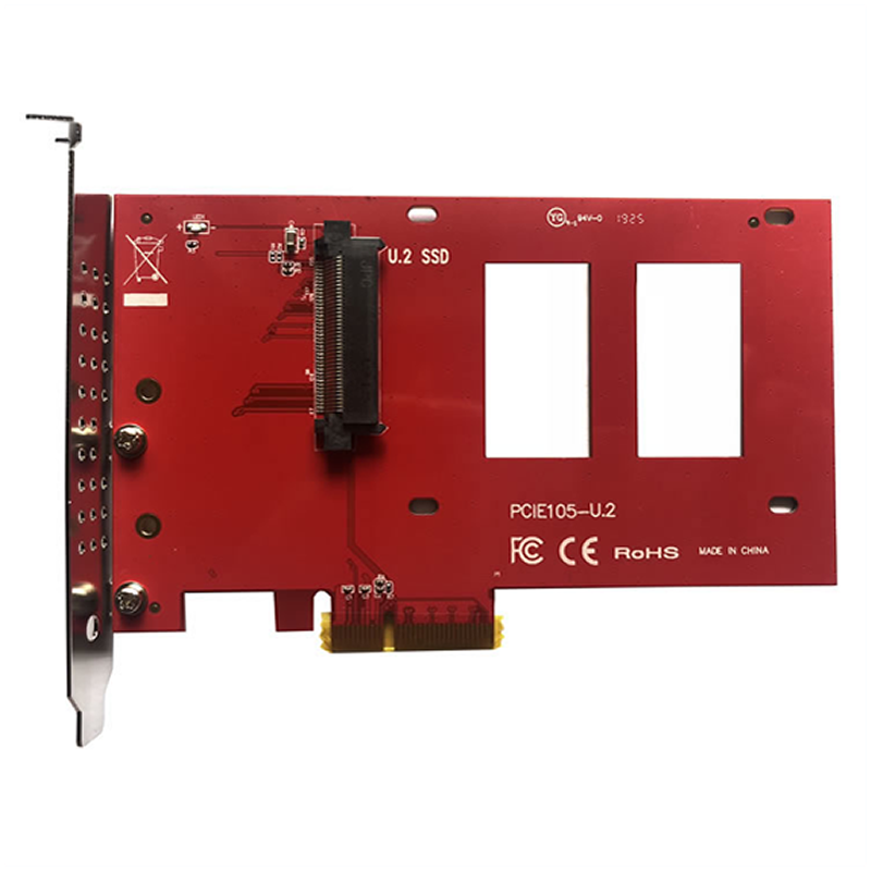 u2转接卡sff8639接口pcie30x4转接固态硬盘转接器u2连接线