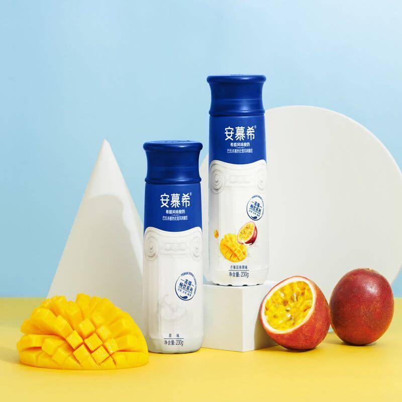 伊利安慕希酸牛奶高端畅饮原味百香果凤梨哈密瓜临期系列-mc母婴网