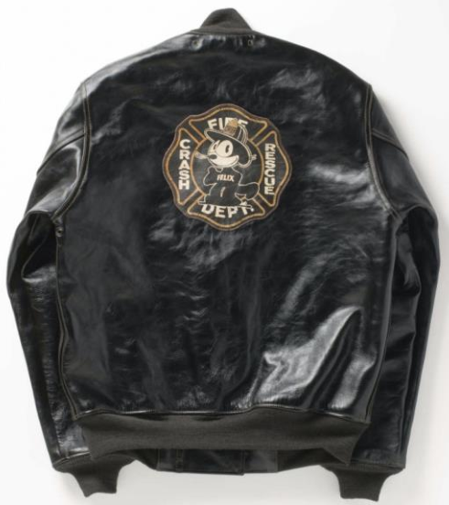 正规代理toysmccoy菲力100周年马皮甲板夹克黑色cosplay男装