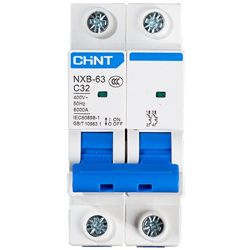 正泰空气开关1p2p3p4p总闸32a63a100a家用单极双匹三相空开断路器