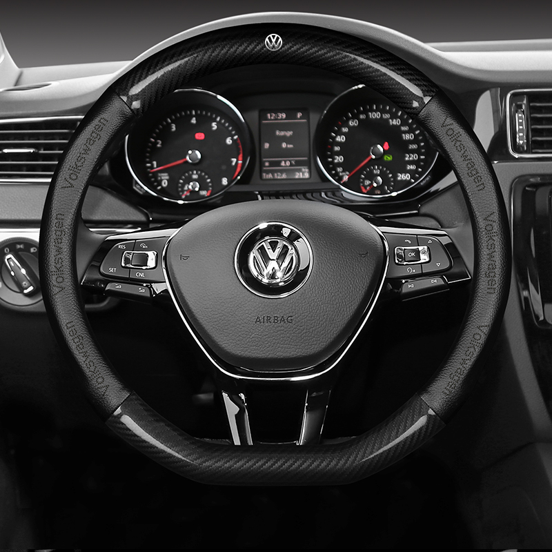 大众22款途观途昂途岳汽车内饰改装专用装饰用品方向盘套