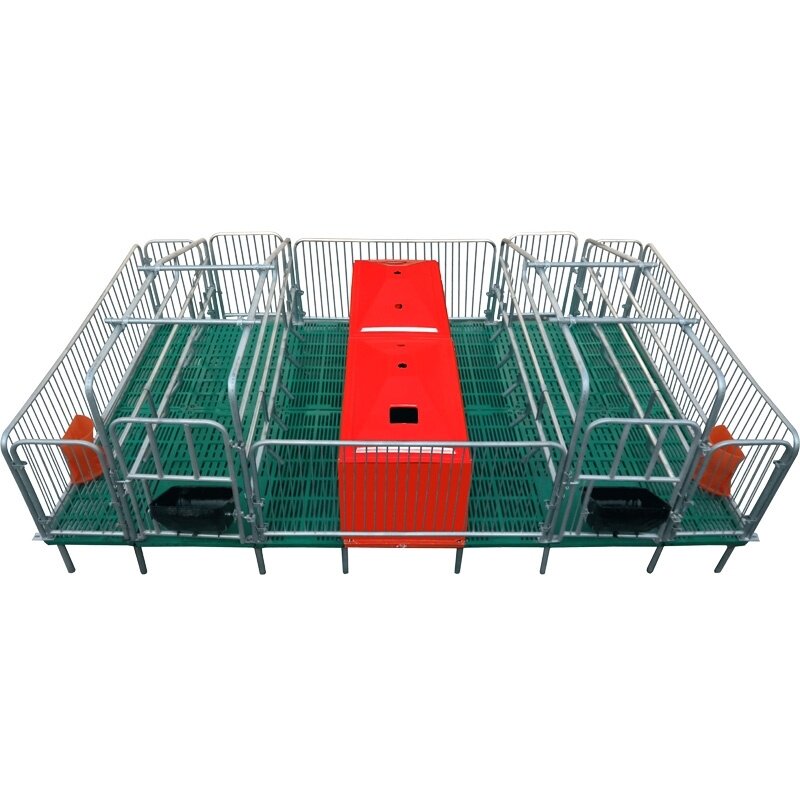 母猪产床加e厚25热镀锌分娩床落地式复合板保育床限位栏