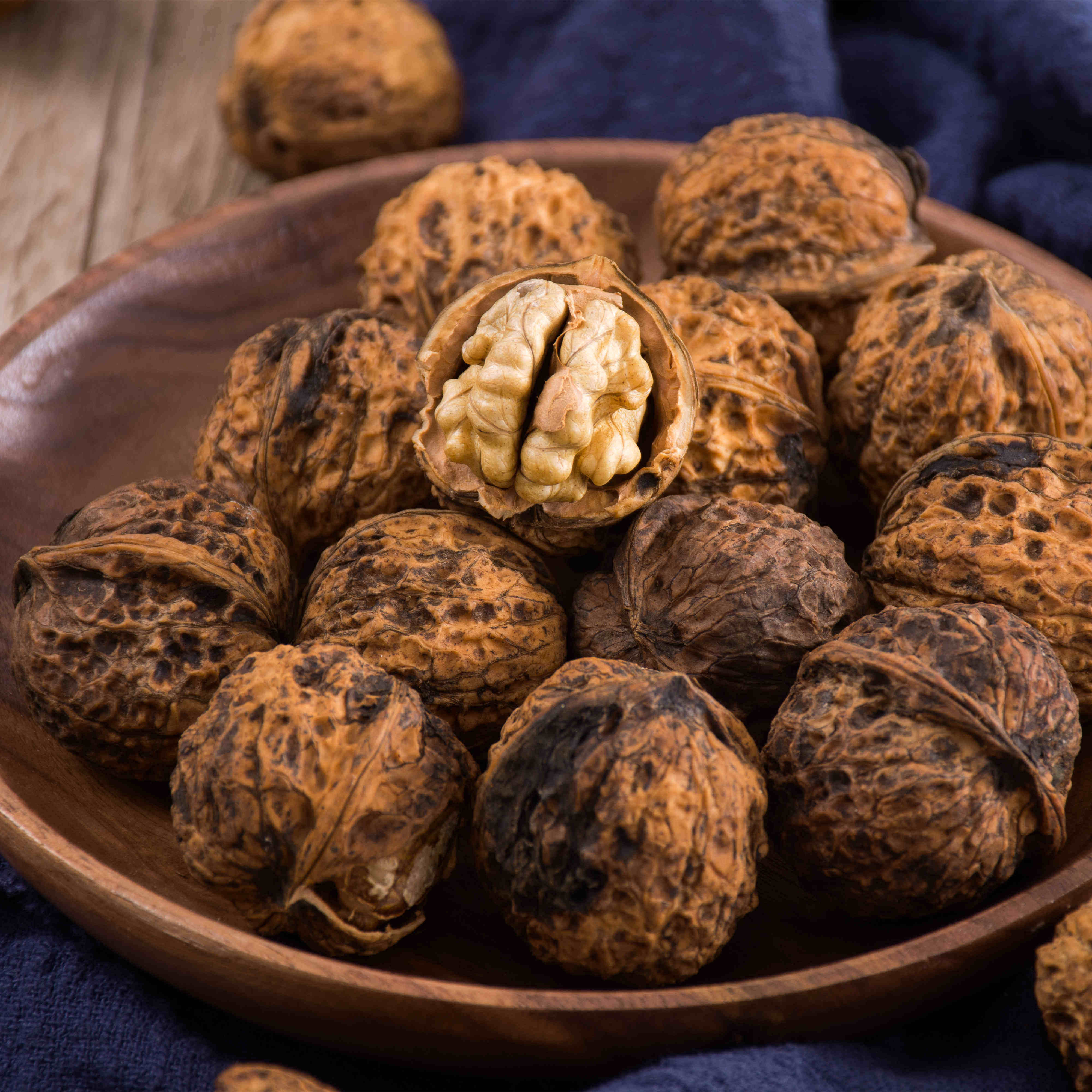 漾濞有机干果孕妇小孩纸皮专用坚果 散装云南大泡核桃包邮 500g - 宝