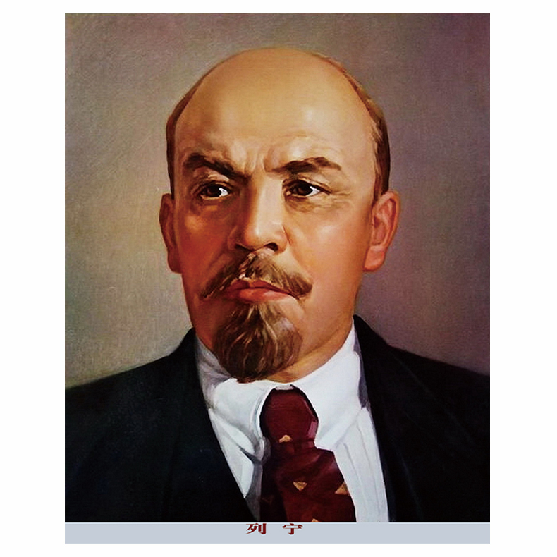 油画画布马克思画像外国名人恩格斯列宁斯大林壁画现代装饰画