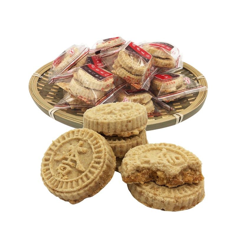 惠州特产龙门炒米米饼广东老式传统咸香糕点传统糕点