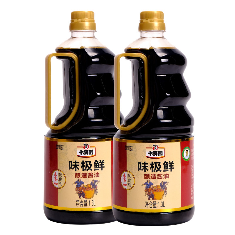 十笏园味极鲜酱油生抽家用大桶酿造凉拌厨房酱油