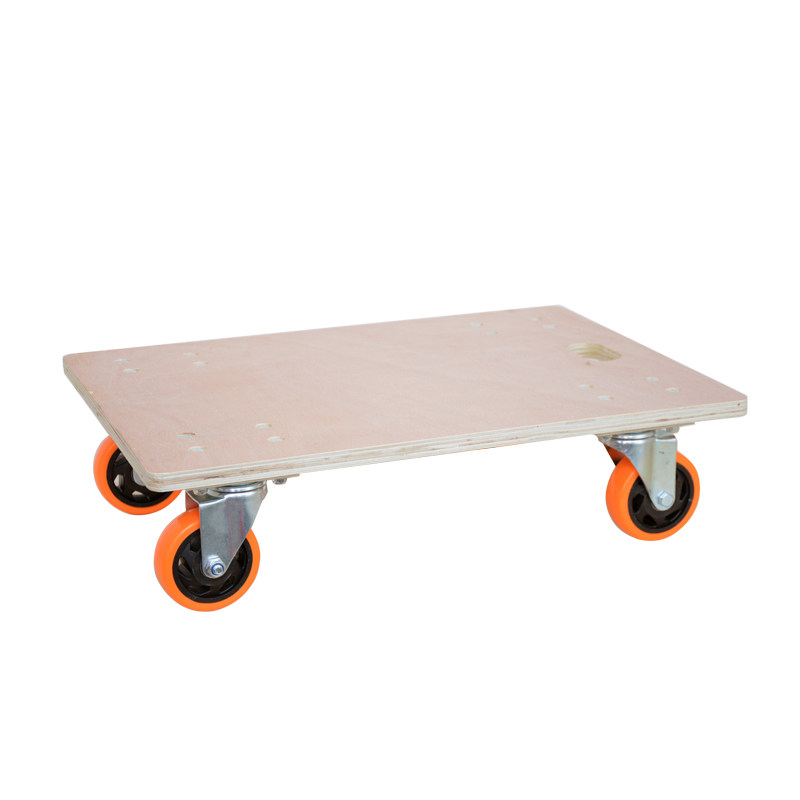 木板万向静音拖车货车车拉定制四万板车搬运便携购物车