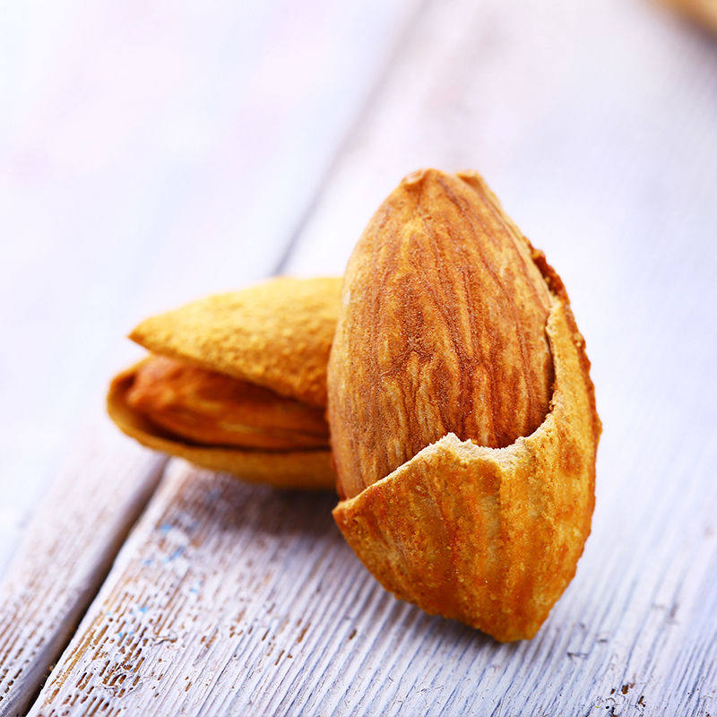 巴旦杏仁坚果干果健康食品网红过年零食大礼包年货杏仁