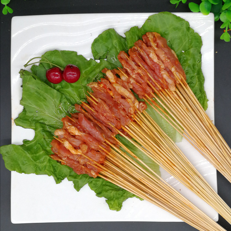 豫东尚品名门网红羊肉风味油炸烧烤小肉串夺命羊肉串