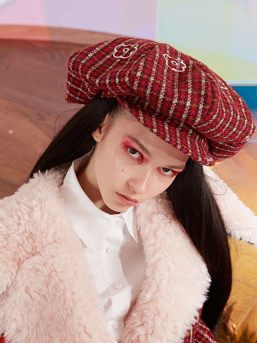 weancheam原创设计师夸张造型雷云朵云朵复古潮流帽子帽子