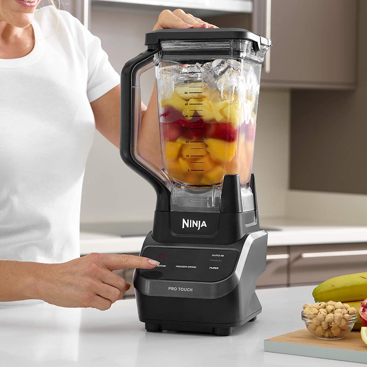 英国代购ninja多功能1000w触摸屏搅拌机ct610uk榨汁搅拌