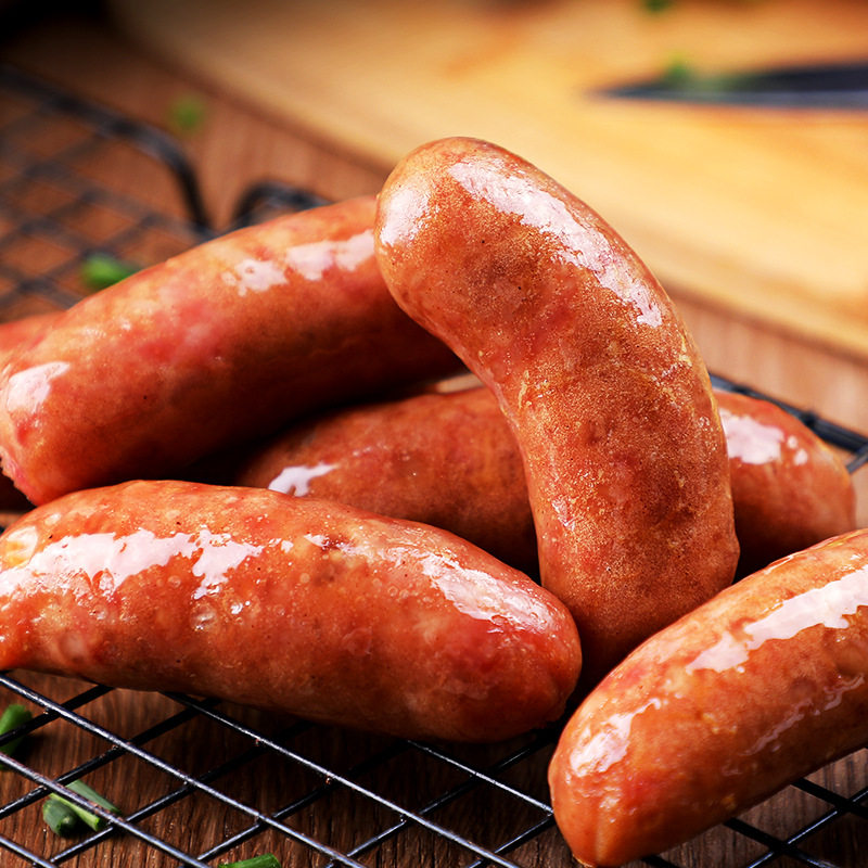原味火山山石烤肠500g肉制品烧烤餐饮酒店热狗芒果干