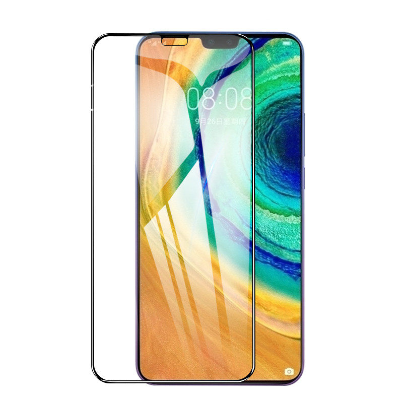 贴膜手机华为色边屏幕原装手机贴tas-an00保护膜青春手机贴膜