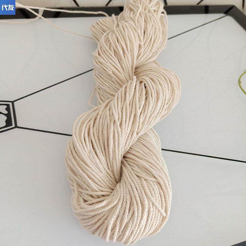 腊肉麻线香肠捆绑耐磨白棉麻绳绳子装饰果树绳子