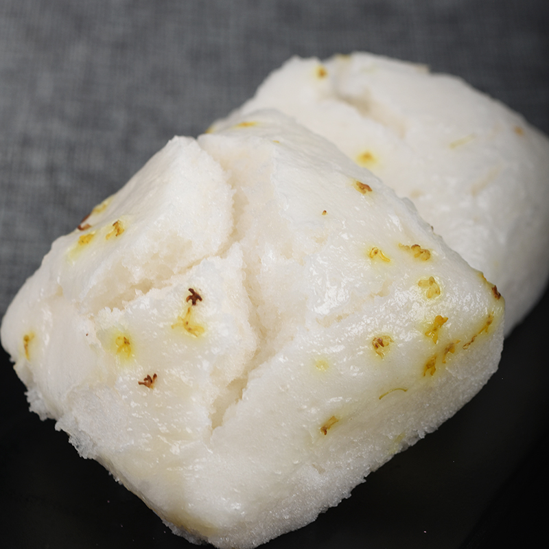 桂花白糖方糕糯米糕酒店饭店餐饮饮用特色半成品传统中式糕点