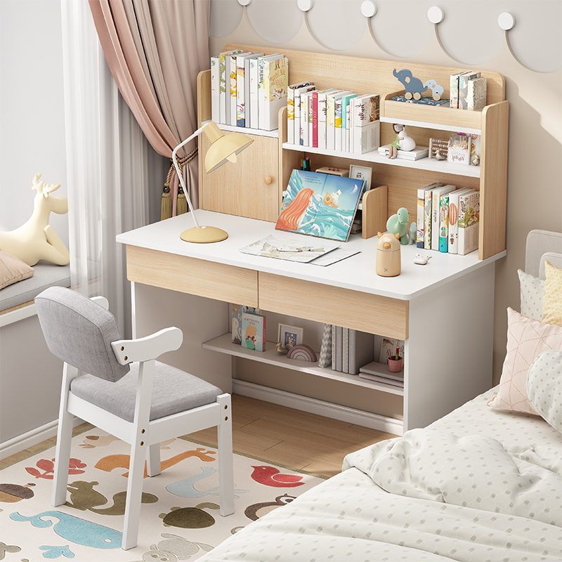 儿童学习家用写字台桌椅套装简约男孩女孩卧室书桌儿童学习桌