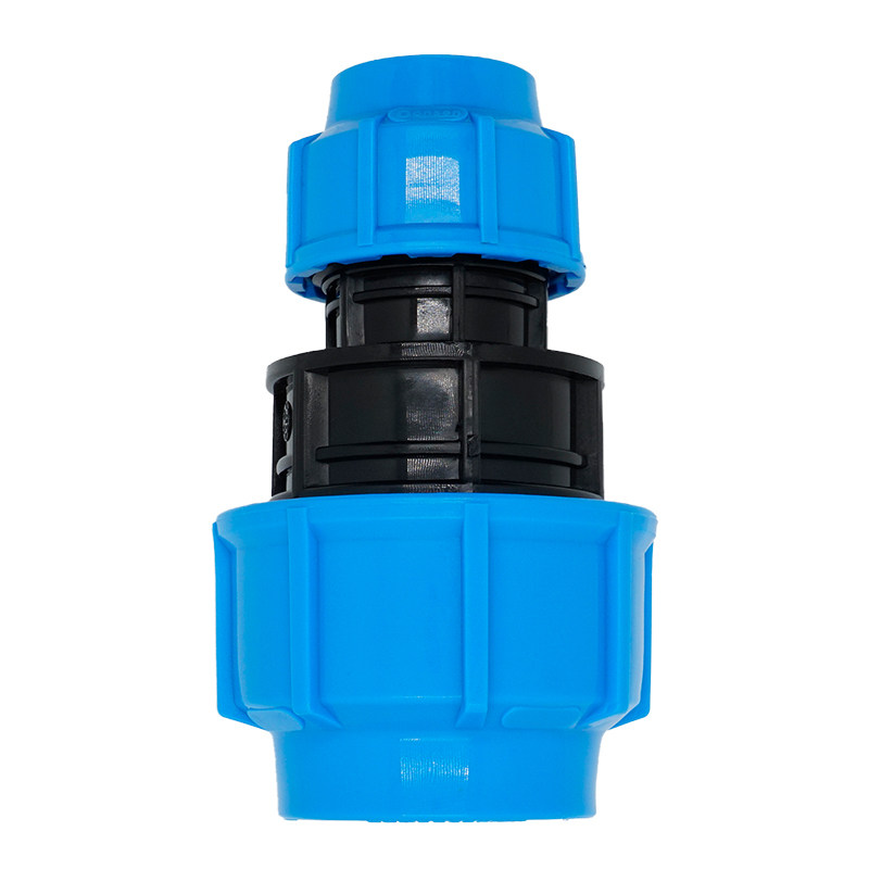 接头pe异径小头大小变径直接自来水水管自来pe管