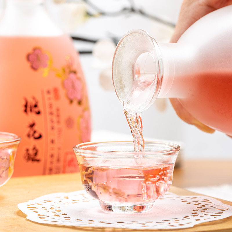 欢焰果酒微醺少女375ml高颜值女士低度甜酒桃花酿露酒