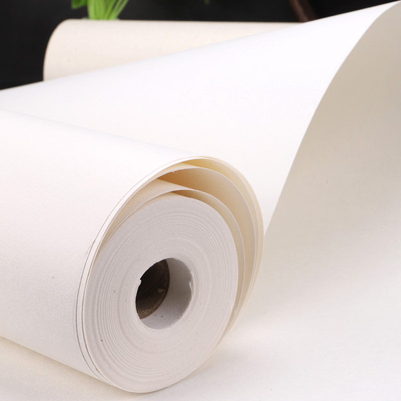 生宣宣纸发麻批发长方斗方可裁练习隶书全白宣纸