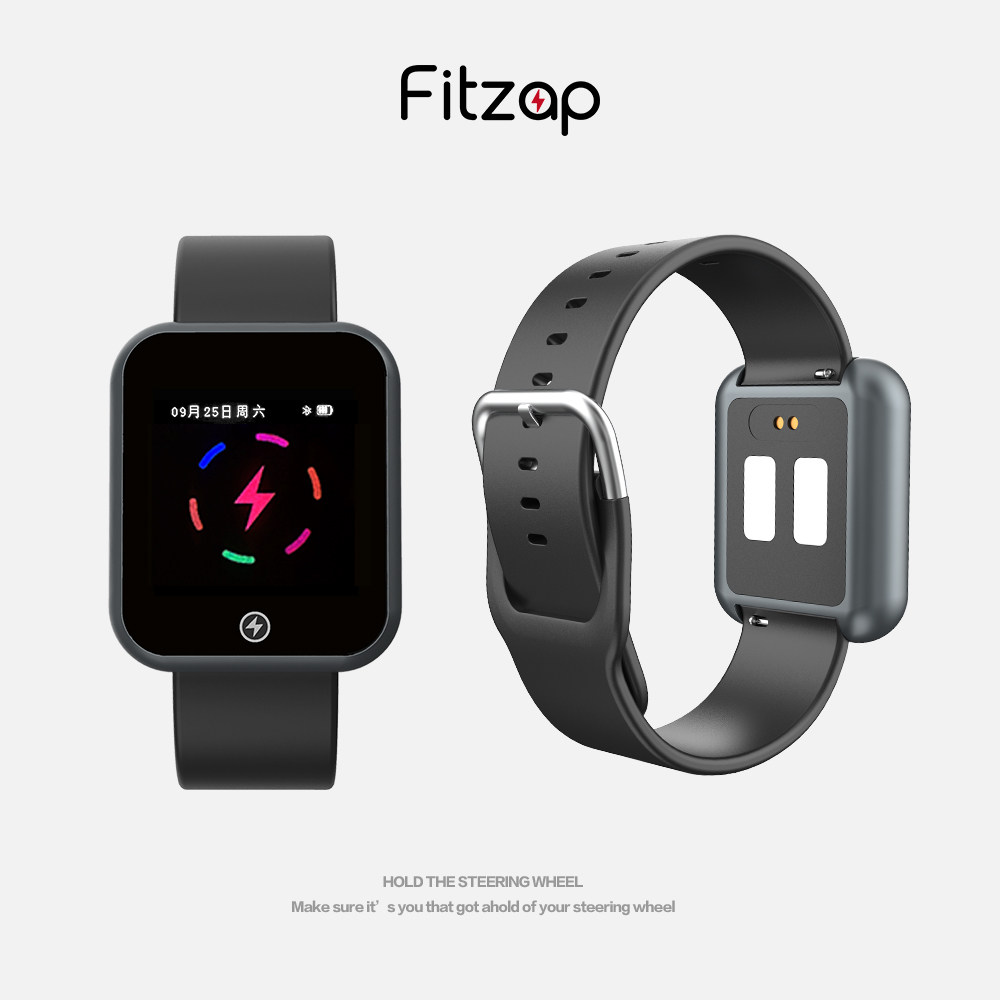 早起fitzap智能电击手表自律手环强力叫醒闹钟智能手表