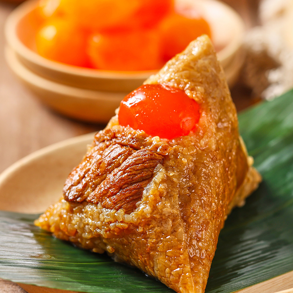 珍味小梅园端午节10个粽子 咸鸭蛋10个甜粽咸蛋黄大肉粽礼盒装