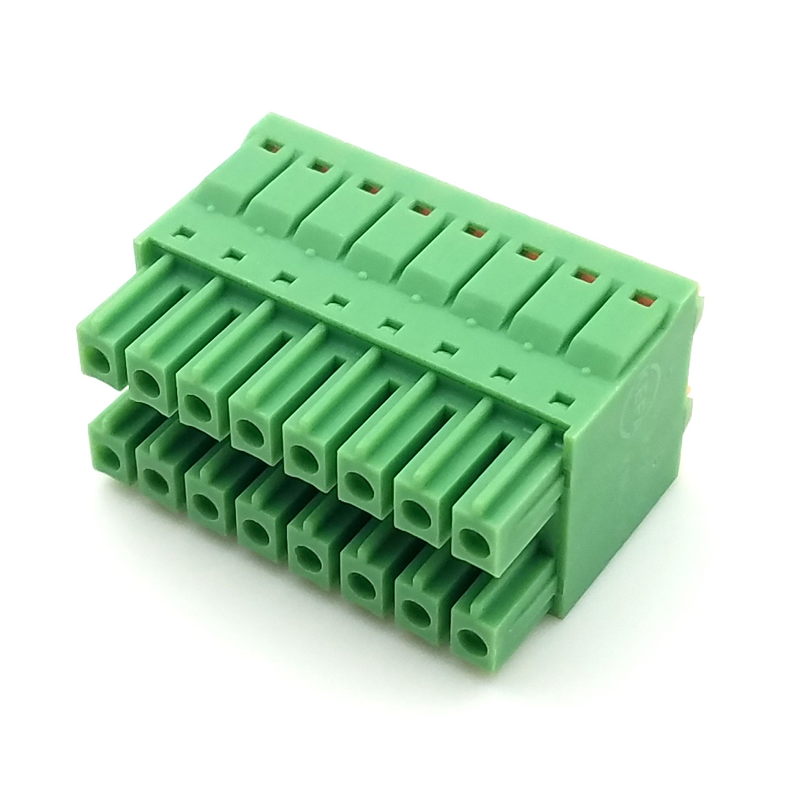 35mm凤凰双层插拔pcb接线端子15edgknhkf2edgknhfmcd15st连接器