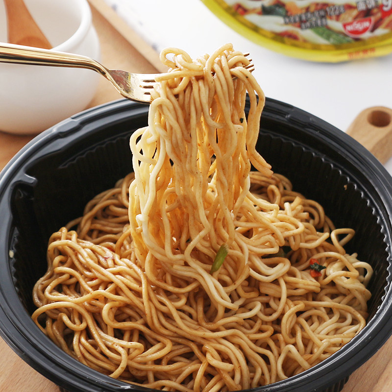 速食nissin日清ufo飞碟炒面方便面日式网红干拌方便面