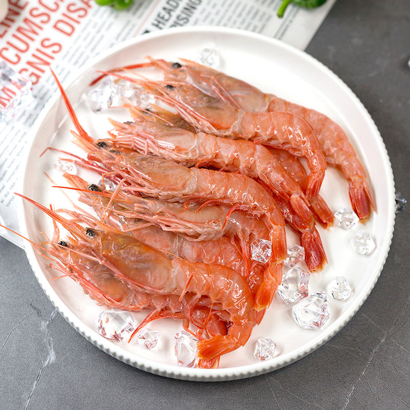 舟山红虾鲜活冷冻海虾新鲜海捕非大号阿根廷大红冻虾