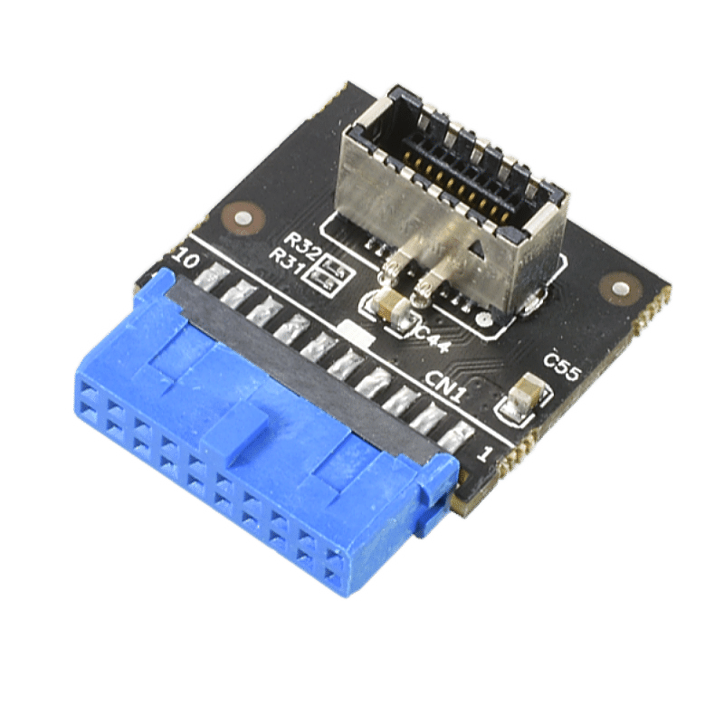 主板usb30前置机箱19pintypee转接头20针转19针扩展转接头