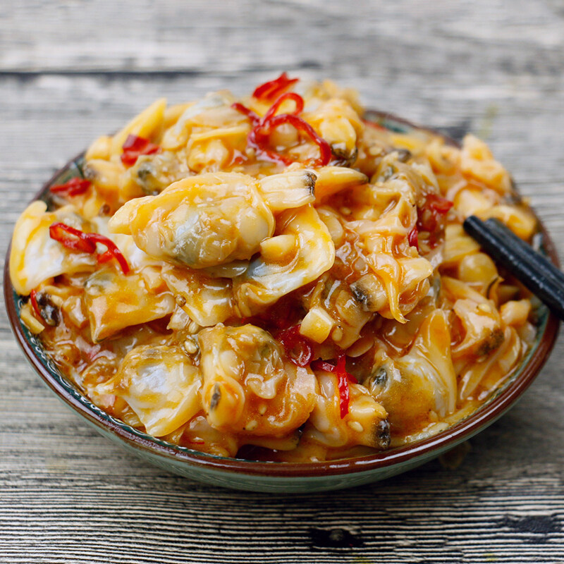 麻辣鲜蛤500g寿司料理方便即食蛤肉可口美味寿司料理