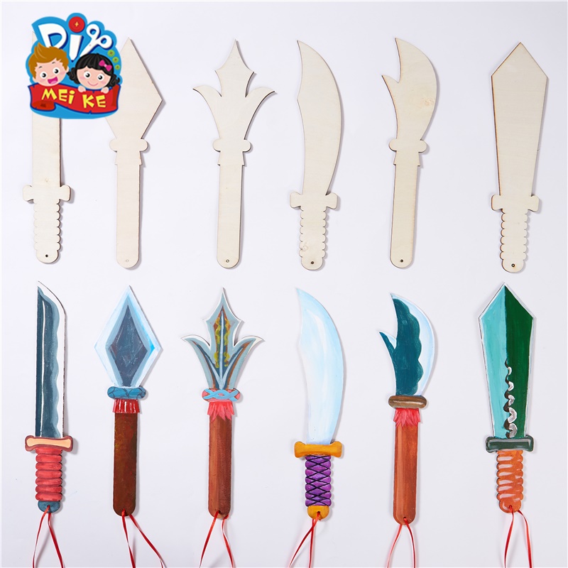手工中国古代兵器diy制作材料包儿童儿童幼儿园手工