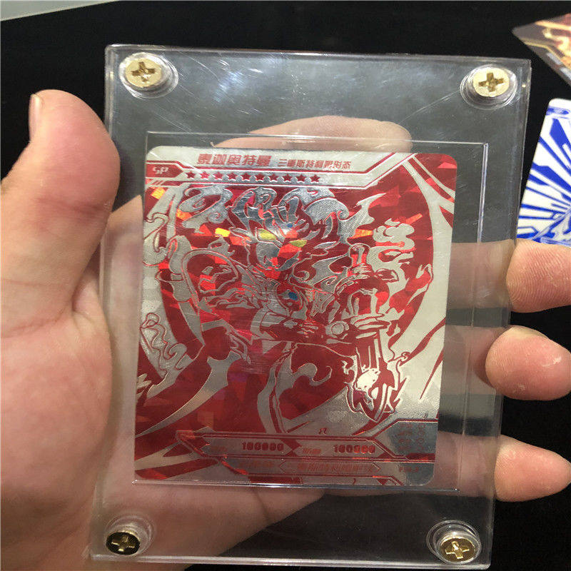 sp奥特曼稀有卡片赛罗红蓝新出红泰奈克赛斯奥特曼玩具专区