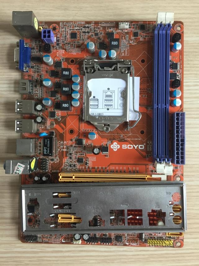 包邮h61主板梅捷sy-h61l-msy-i6h-lv2.0lga1155主板