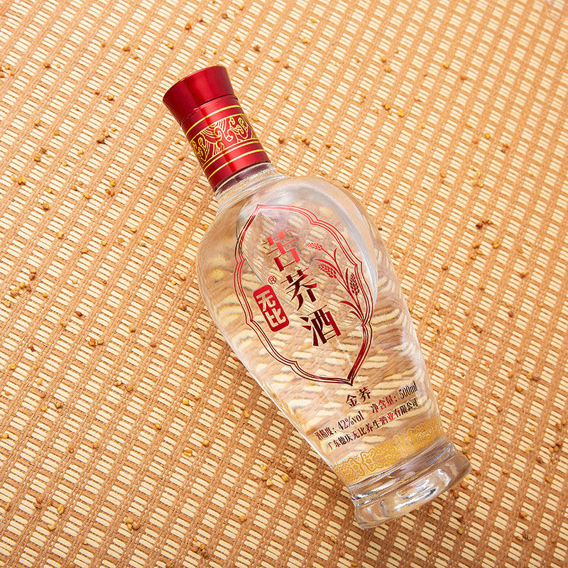 无比苦荞金荞白酒礼盒盒装42度500ml养生配制酒