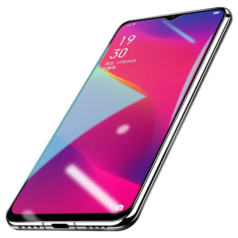 oppo玻璃屏幕保护屏幕原装高清全包pcam10防爆qq手机贴膜
