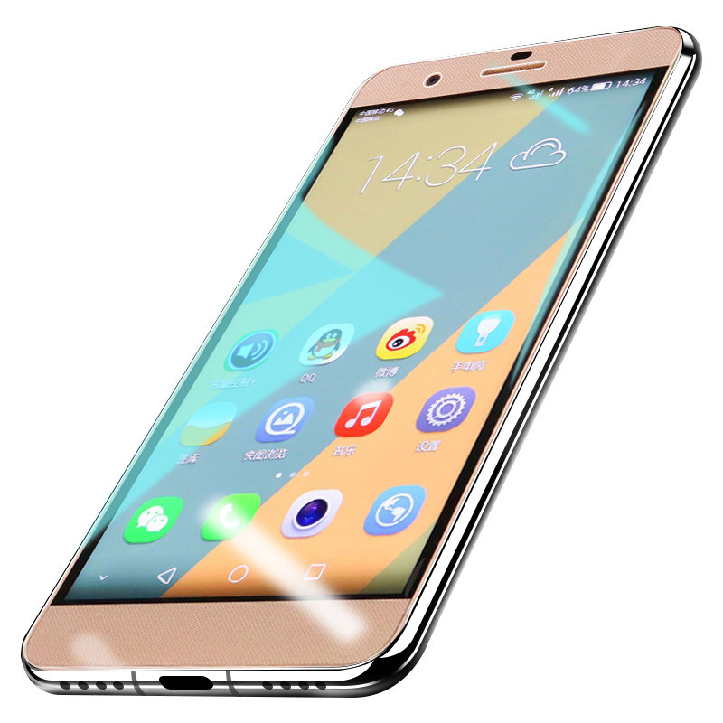 荣耀屏幕保护屏幕摔碎petl10全包honor蓝光h60l11防爆手机贴膜