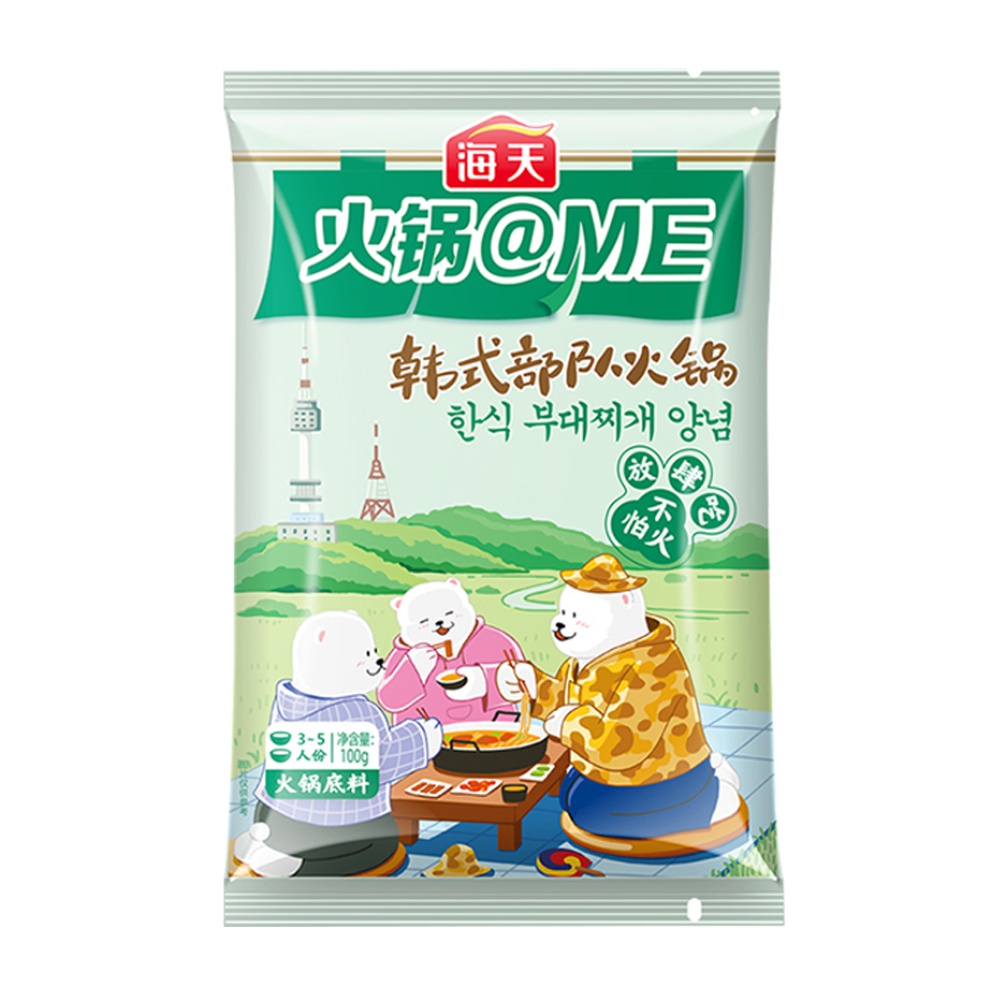 【海天】韩式部队火锅底料100g*2