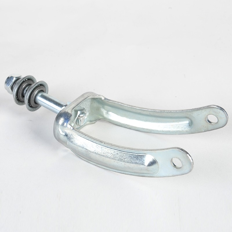 衡互邦配件轮椅小轮交叉螺丝万向轮架钢制带承手动轮椅